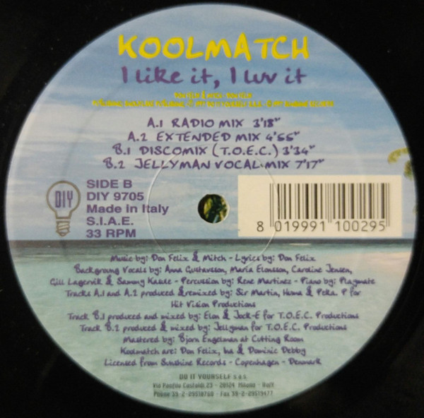 Koolmatch - I Like It, I Love It | Do It Yourself (DIY 9705) - 3