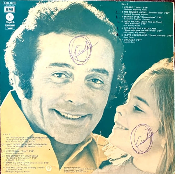 Al Martino - Volare | Capitol Records (1J 062-82.210) - 2 Al Martino - Volare | Capitol Records (1J 062-82.210) - 2