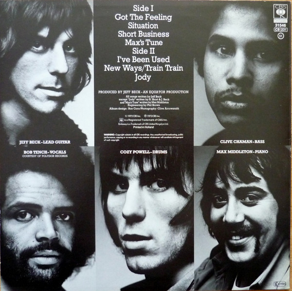 Jeff Beck Group - Rough And Ready | Embassy (EMB 31546) - 2