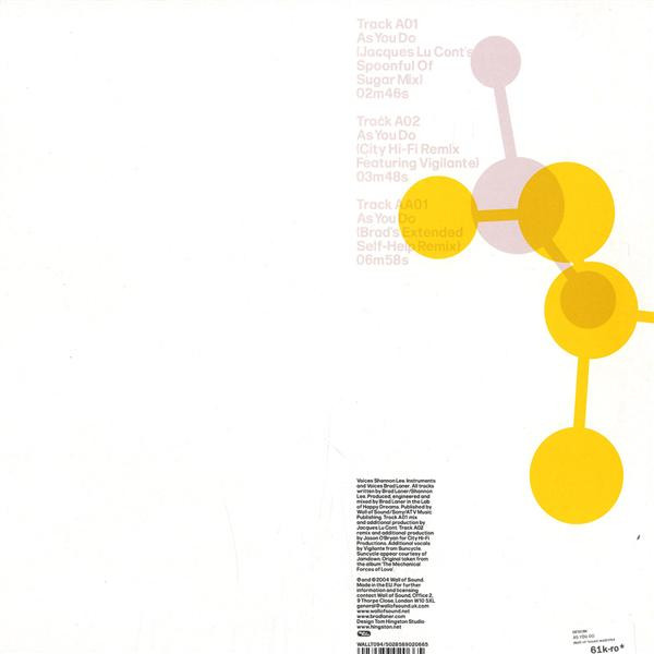 Medicine - As You Do | Wall Of Sound (WALLT094) - 2