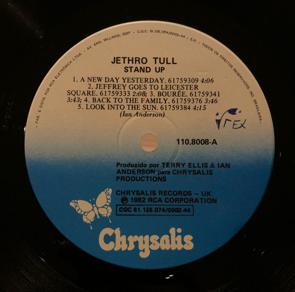 Jethro Tull - Stand Up | Chrysalis (110.8008) - 3