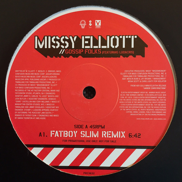 Missy Elliott - Gossip Folks | Elektra (PRO3832) - main