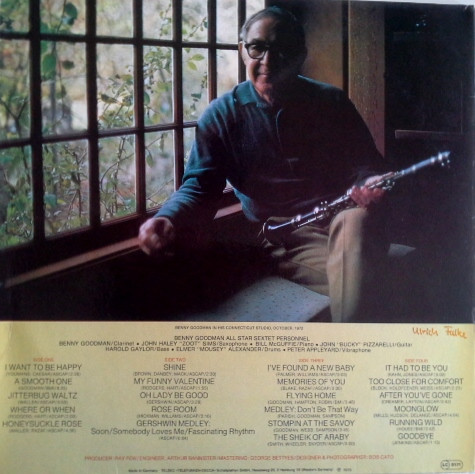 Benny Goodman Sextet - On Stage With Benny Goodman & His Sextet Recorded "Live" In Copenhagen | Decca (6.28101 DP) - 3 Benny Goodman Sextet - On Stage With Benny Goodman & His Sextet Recorded "Live" In Copenhagen | Decca (6.28101 DP) - 3