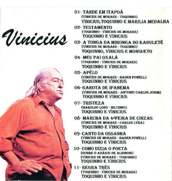 Vinicius De Moraes - Testamento | Ovação (30039) - 2