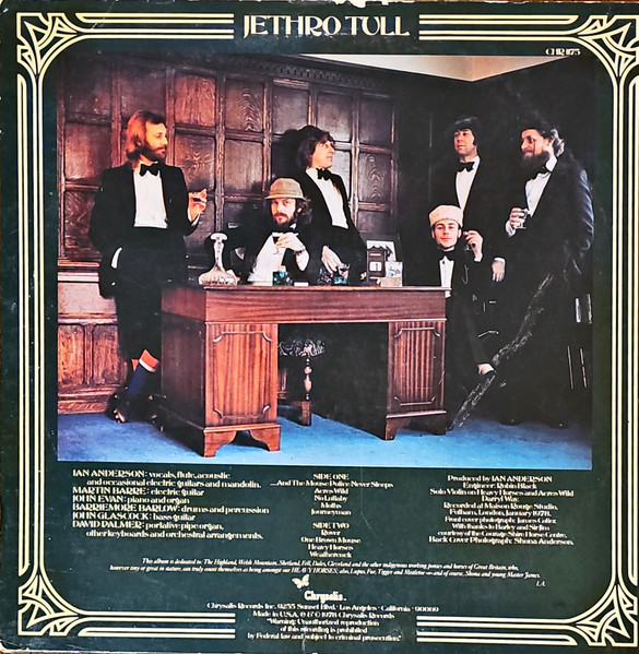 Jethro Tull - Heavy Horses | Chrysalis (CHR-1175) - 2 Jethro Tull - Heavy Horses | Chrysalis (CHR-1175) - 2