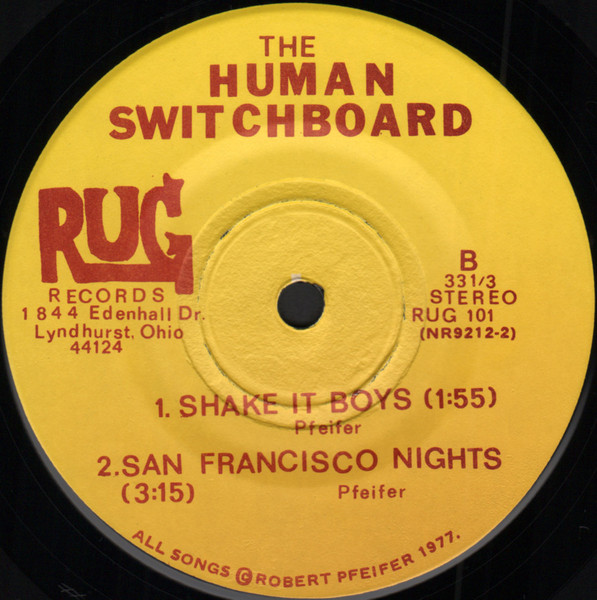 The Human Switchboard - Fly-In | Under The Rug Records (RUG 101) - 4
