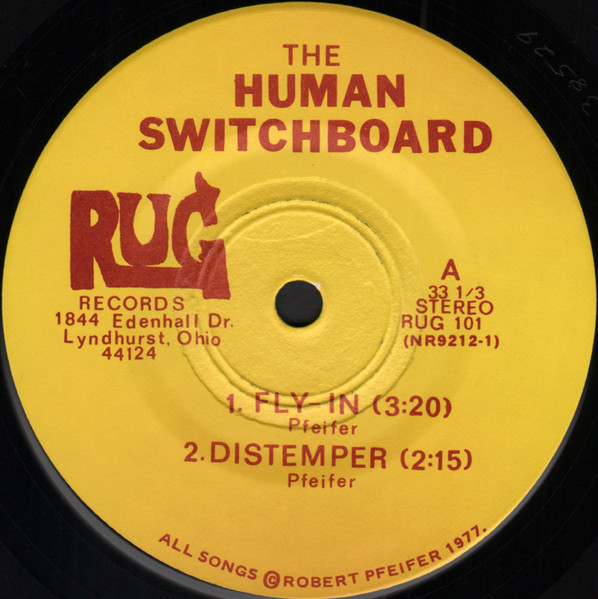 The Human Switchboard - Fly-In | Under The Rug Records (RUG 101) - 3