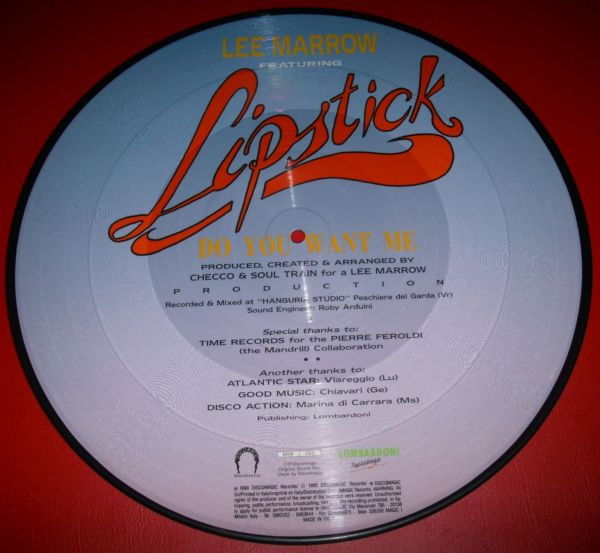 Lee Marrow Featuring Lipstick - Do You Want Me | Discomagic Records (MIX 395) - 2