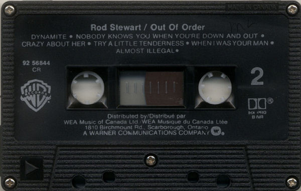 Rod Stewart - Out Of Order | Warner Bros. Records (92 56844) - 4 Rod Stewart - Out Of Order | Warner Bros. Records (92 56844) - 4