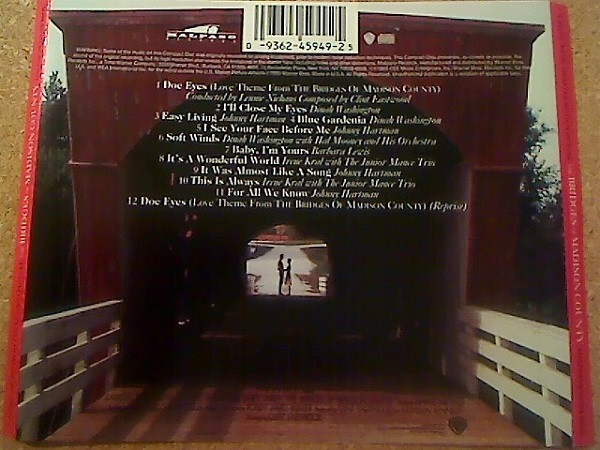 Various - The Bridges Of Madison County - Music From The Motion Picture | Malpaso Records (9 45949-2) - 2