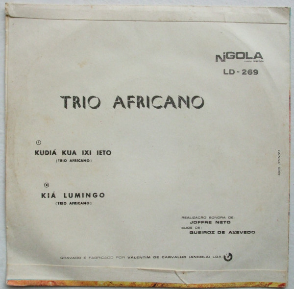 Trio Africano - Kudiá Kua Ixi Ieto / Kiá Lumingo | N'Gola (LD-269) - 2