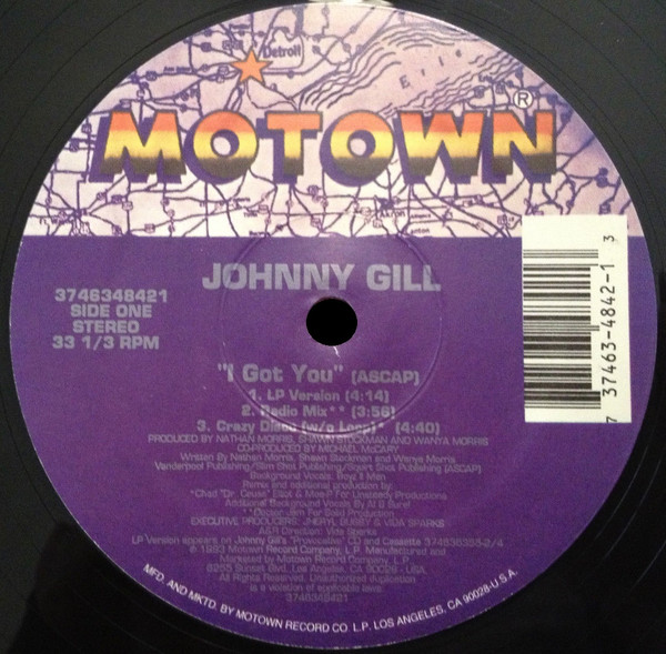 Johnny Gill - I Got You | Motown (3746348421)