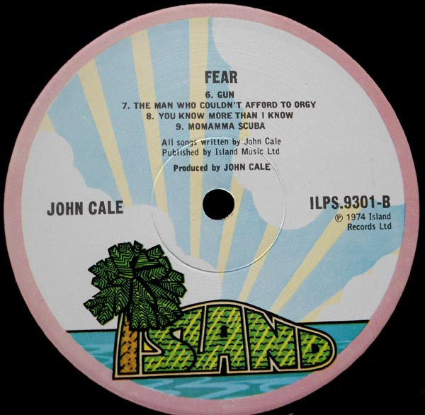John Cale - Fear | Island Records (ILPS 9301) - 4 John Cale - Fear | Island Records (ILPS 9301) - 4