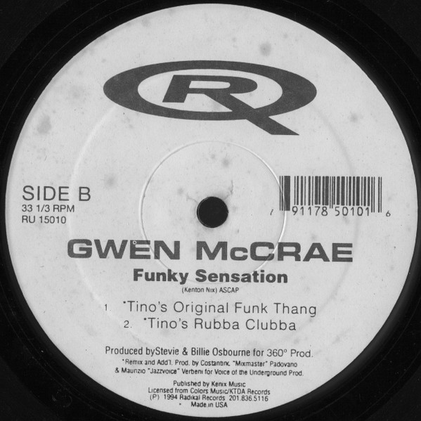 Gwen McCrae - Funky Sensation | Radikal Records (RU 15010)