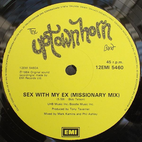 Uptown Horns - Sex With My Ex | EMI (12EMI 5460) - 2 Uptown Horns - Sex With My Ex | EMI (12EMI 5460) - 2