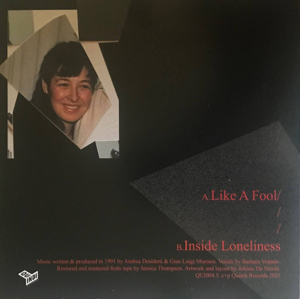 Cabaret Du Ciel & Barbara Volpato - Like A Fool / Inside Loneliness | Quindi Records (QUI004.5) - 2 Cabaret Du Ciel & Barbara Volpato - Like A Fool / Inside Loneliness | Quindi Records (QUI004.5) - 2