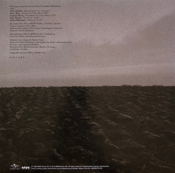 Johan Zachrisson - Soil | MNW (060256753124) - 4 Johan Zachrisson - Soil | MNW (060256753124) - 4