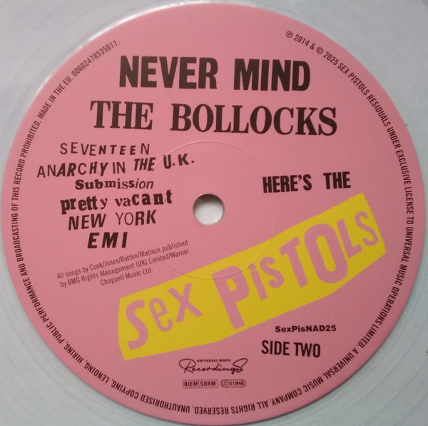 Sex Pistols - Never Mind The Bollocks Here's The Sex Pistols | Universal Music Recordings (0602478535611) - 4