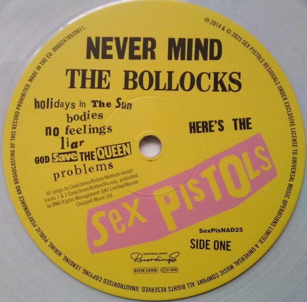 Sex Pistols - Never Mind The Bollocks Here's The Sex Pistols | Universal Music Recordings (0602478535611) - 3