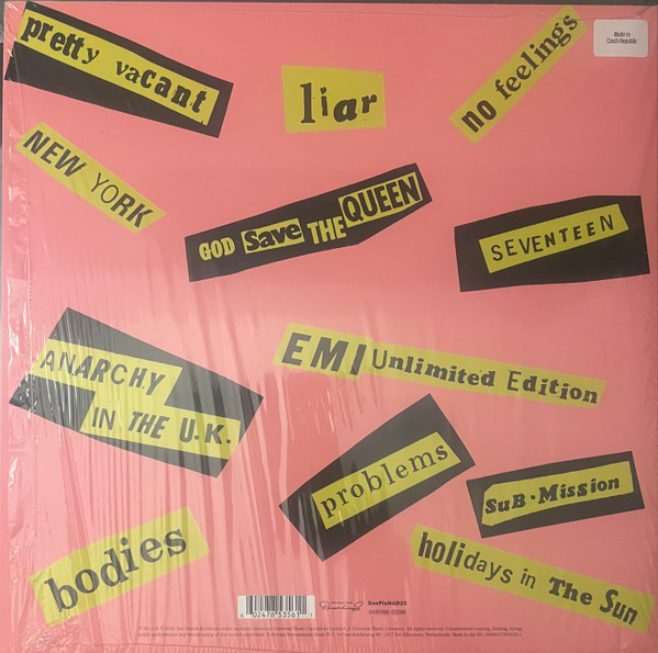 Sex Pistols - Never Mind The Bollocks Here's The Sex Pistols | Universal Music Recordings (0602478535611) - 2