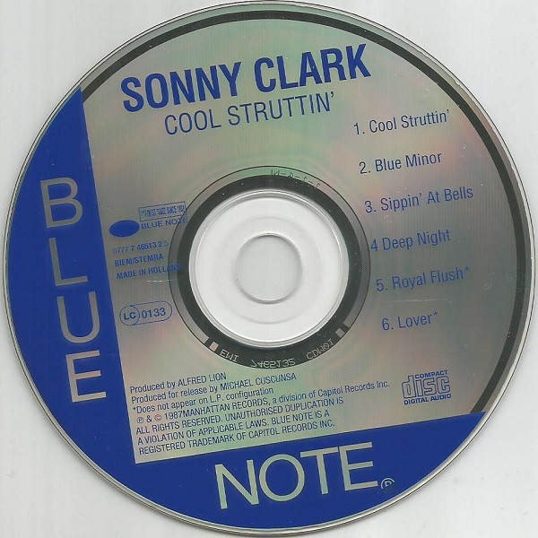 Sonny Clark - Cool Struttin' | Blue Note (0777 7 46513 2 5) - 3