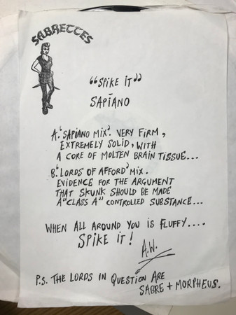 Sapiano - Spike It | Sabrettes (SR-010) - 2