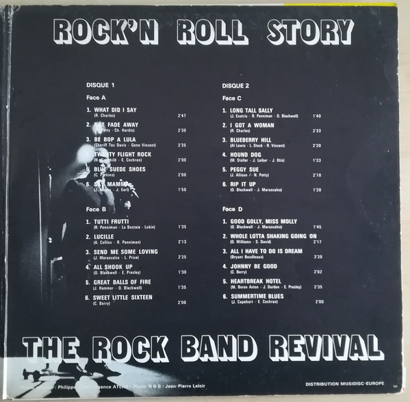 The Rock Band Revival - Rock'n Roll Story | Disques Festival (ALB 122) - 4 The Rock Band Revival - Rock'n Roll Story | Disques Festival (ALB 122) - 4
