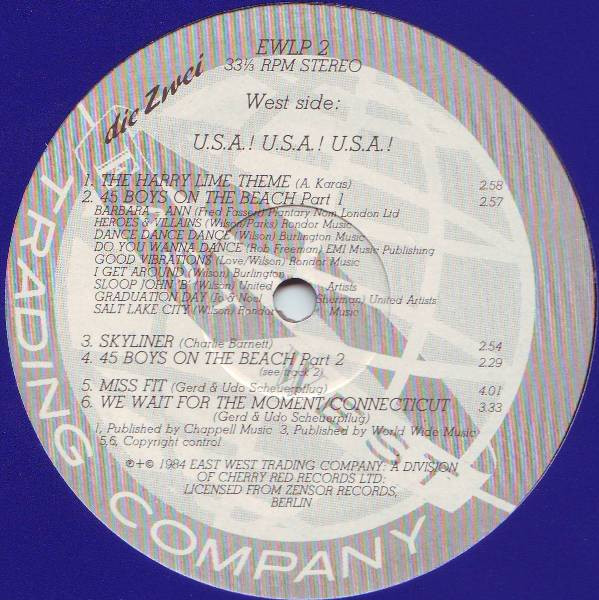 Die Zwei - U.S.A.! U.S.A.! U.S.A.! | East West Trading Company (EWLP 2) - 3 Die Zwei - U.S.A.! U.S.A.! U.S.A.! | East West Trading Company (EWLP 2) - 3