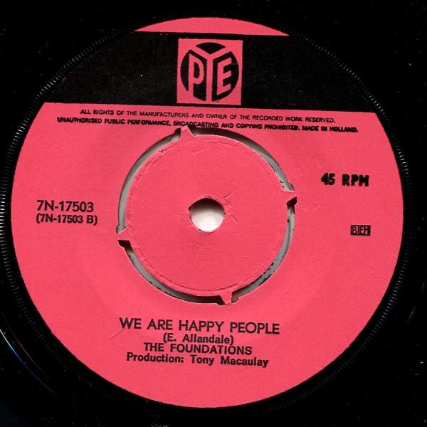 The Foundations - Any Old Time You're Lonely And Sad | Pye Records (7 N 17503) - 4 The Foundations - Any Old Time You're Lonely And Sad | Pye Records (7 N 17503) - 4