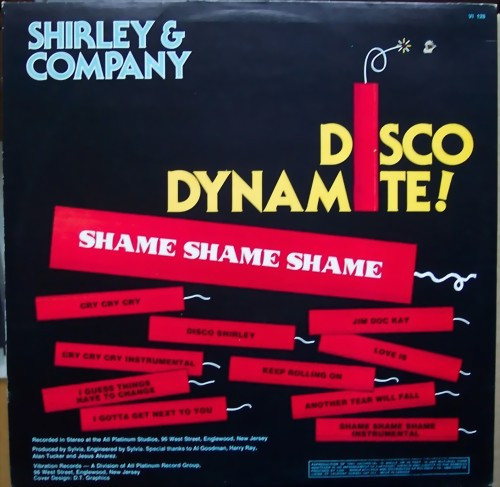Shirley & Company - Disco Dynamite | Vibration (VI 128) - 2