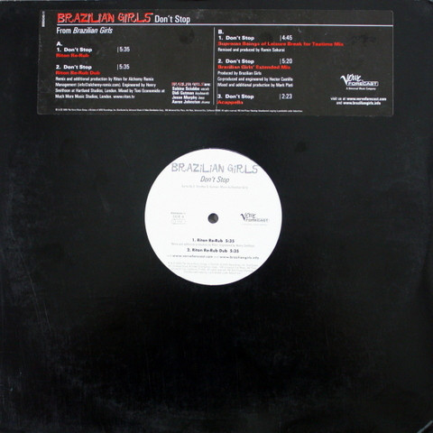 Brazilian Girls - Don't Stop | Verve Forecast (B0004245-11) - main
