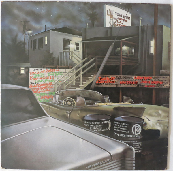 Tom Scott & The L.A. Express - Tom Cat | Ode Records (SP-77029) - 2