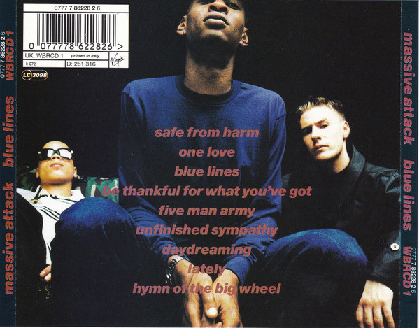 Massive Attack - Blue Lines | Wild Bunch Records (WBRCD 1) - 2