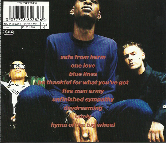 Massive Attack - Blue Lines | Wild Bunch Records (WBRCD 1) - 4