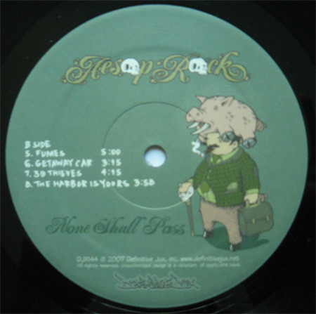 Aesop Rock - None Shall Pass | Definitive Jux (DJX144) - 4 Aesop Rock - None Shall Pass | Definitive Jux (DJX144) - 4