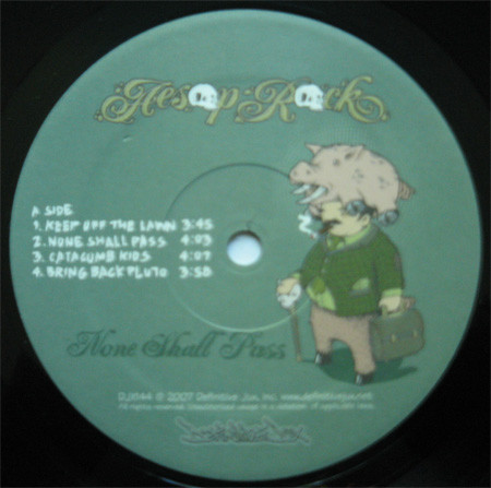 Aesop Rock - None Shall Pass | Definitive Jux (DJX144) - 3 Aesop Rock - None Shall Pass | Definitive Jux (DJX144) - 3