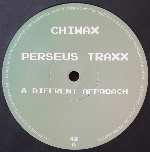 Perseus Traxx - A Diffrent Approach | Chiwax (CHIWAX042)