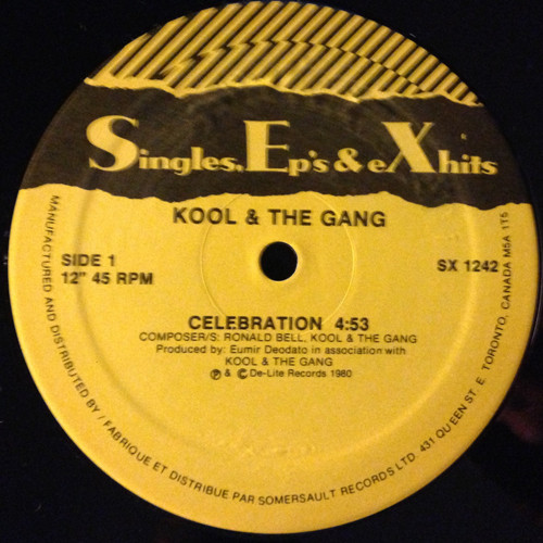 Kool & The Gang / Lipps, Inc. - Celebration / Funkytown | Singles, Ep's & eXhits (SX 1242) - main Kool & The Gang / Lipps, Inc. - Celebration / Funkytown | Singles, Ep's & eXhits (SX 1242) - main