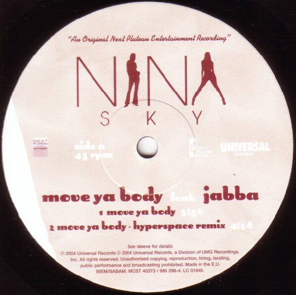 Nina Sky - Move Ya Body | Universal Records (MCST 40373) - 3