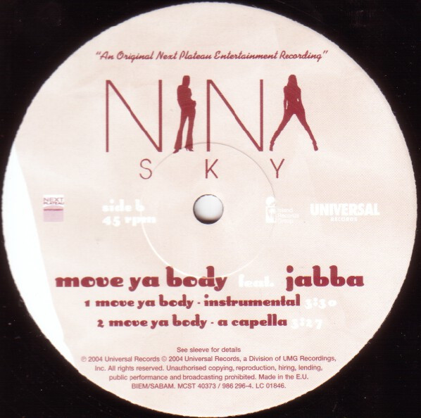 Nina Sky - Move Ya Body | Universal Records (MCST 40373) - 4