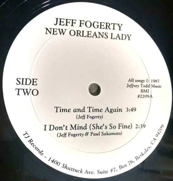 Jeff Fogerty - New Orleans Lady | TJ Records (2209A) - 4 Jeff Fogerty - New Orleans Lady | TJ Records (2209A) - 4