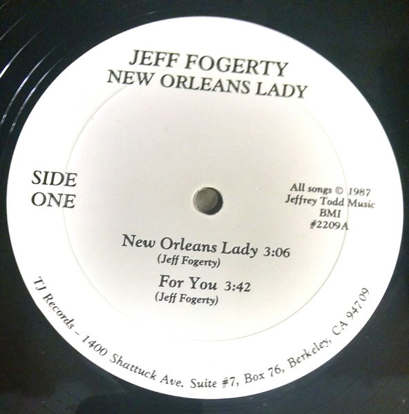 Jeff Fogerty - New Orleans Lady | TJ Records (2209A) - 3 Jeff Fogerty - New Orleans Lady | TJ Records (2209A) - 3