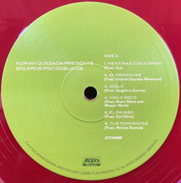Adrian Quesada - Boleros Psicodélicos | ATO Records (ATO0596) - 2