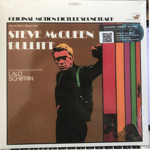 Lalo Schifrin - Bullitt (Original Motion Picture Soundtrack) | Warner Bros. - Seven Arts Records (WS 1777) - main