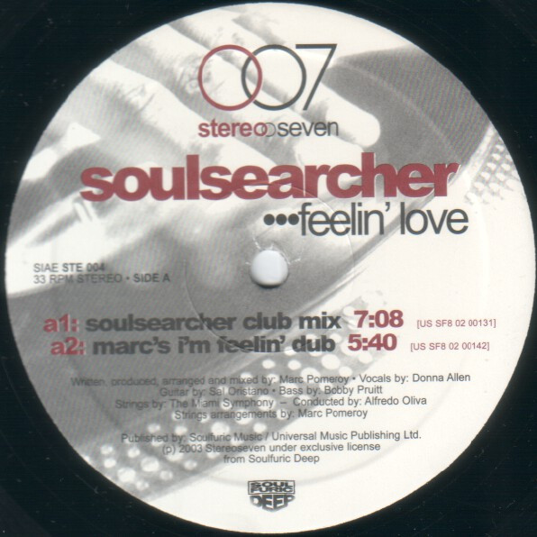 Soulsearcher - Feelin' Love | Stereoseven (ste004) - 4