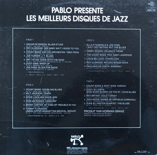 Various - La Collection Pablo | Pablo Records (2625 713) - 2 Various - La Collection Pablo | Pablo Records (2625 713) - 2