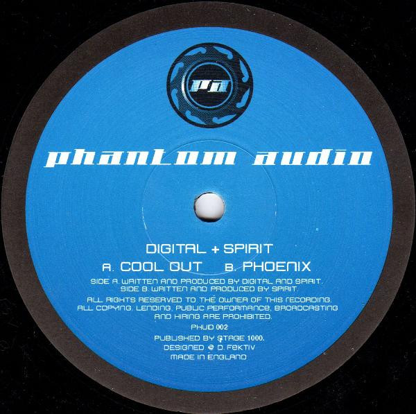 Digital & Spirit - Cool Out EP | Phantom Audio (PHUD 002) - 2