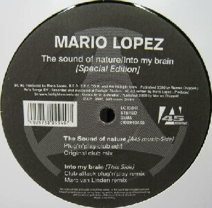 Mario Lopez - The Sound Of Nature / Into My Brain (Special Edition) | A45 Music (0109940A45) - 2