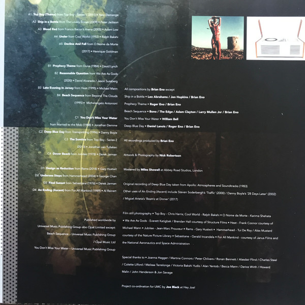 Brian Eno - Film Music 1976-2020 | Opal Records (073 571-9) - 2 Brian Eno - Film Music 1976-2020 | Opal Records (073 571-9) - 2