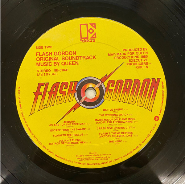 Queen - Flash Gordon (Original Soundtrack Music) | Elektra (5E-518) - 2